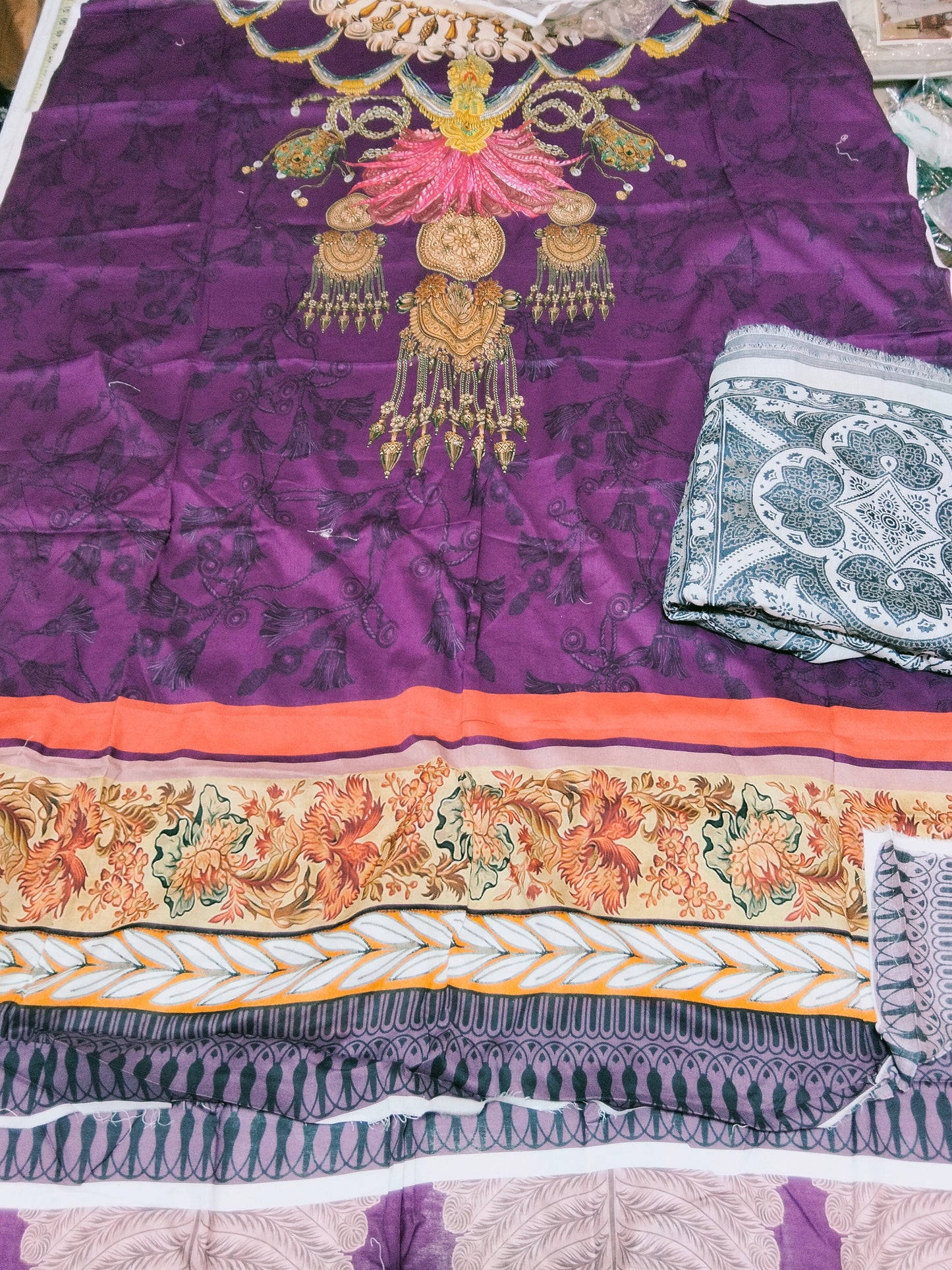 Winter shawl+ Shiza Hassan Shirt