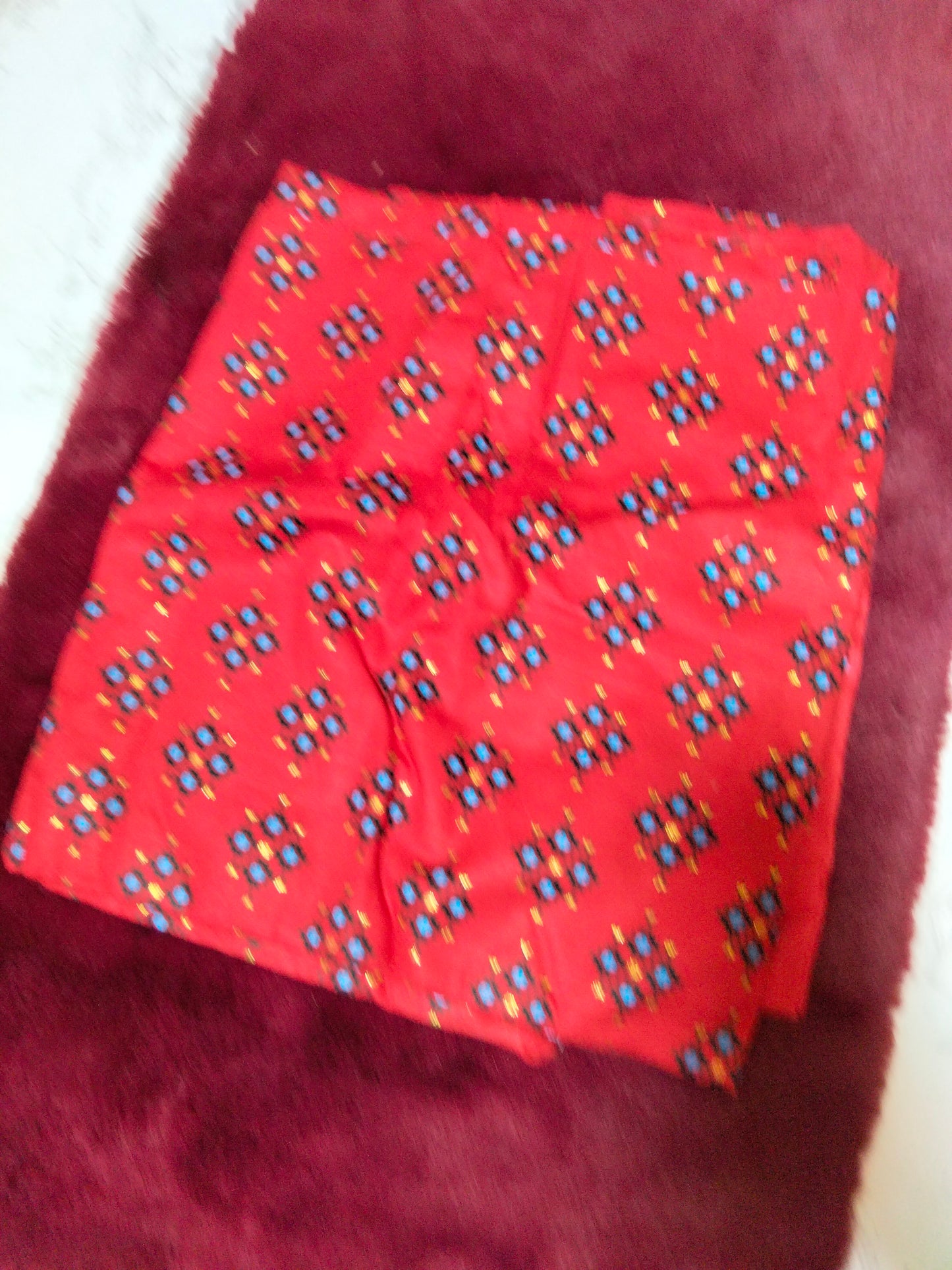 Khaddar block printed lawn 2 PC