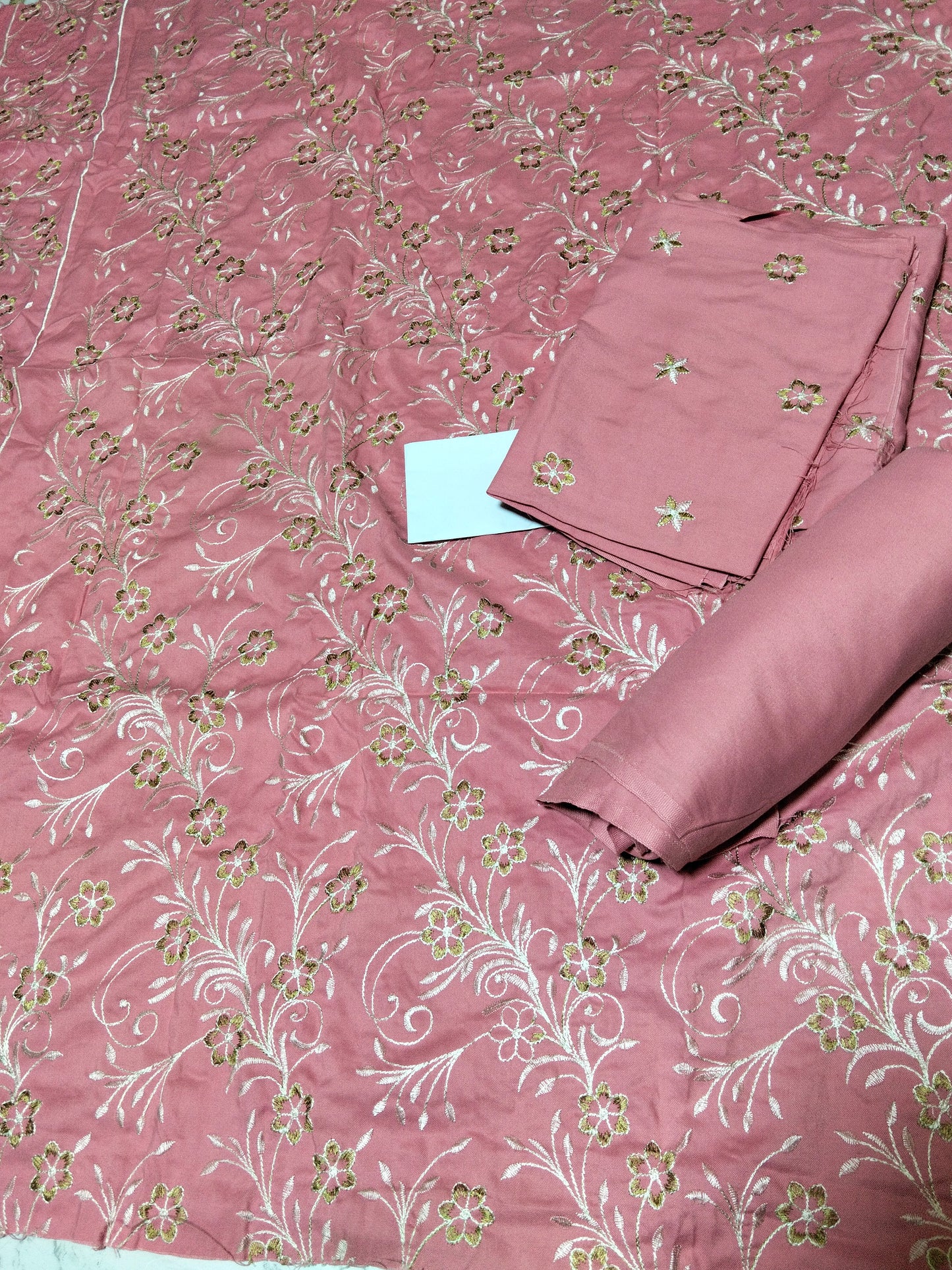 Winter luxury embroided 2pc