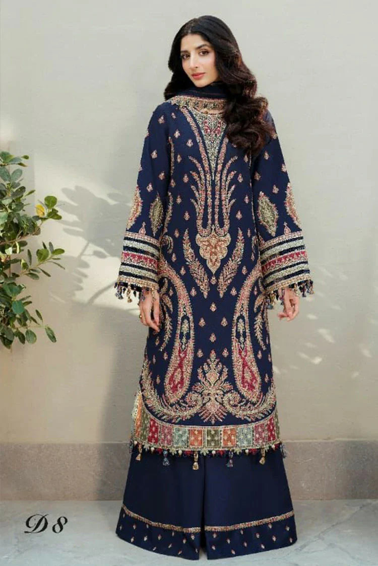 Jazmin luxury embroided lawn 3pc