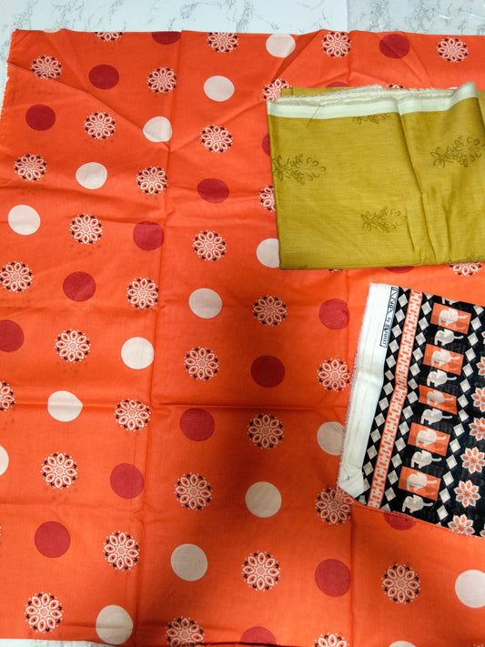 Sale printed lawn 2 set of 2pc