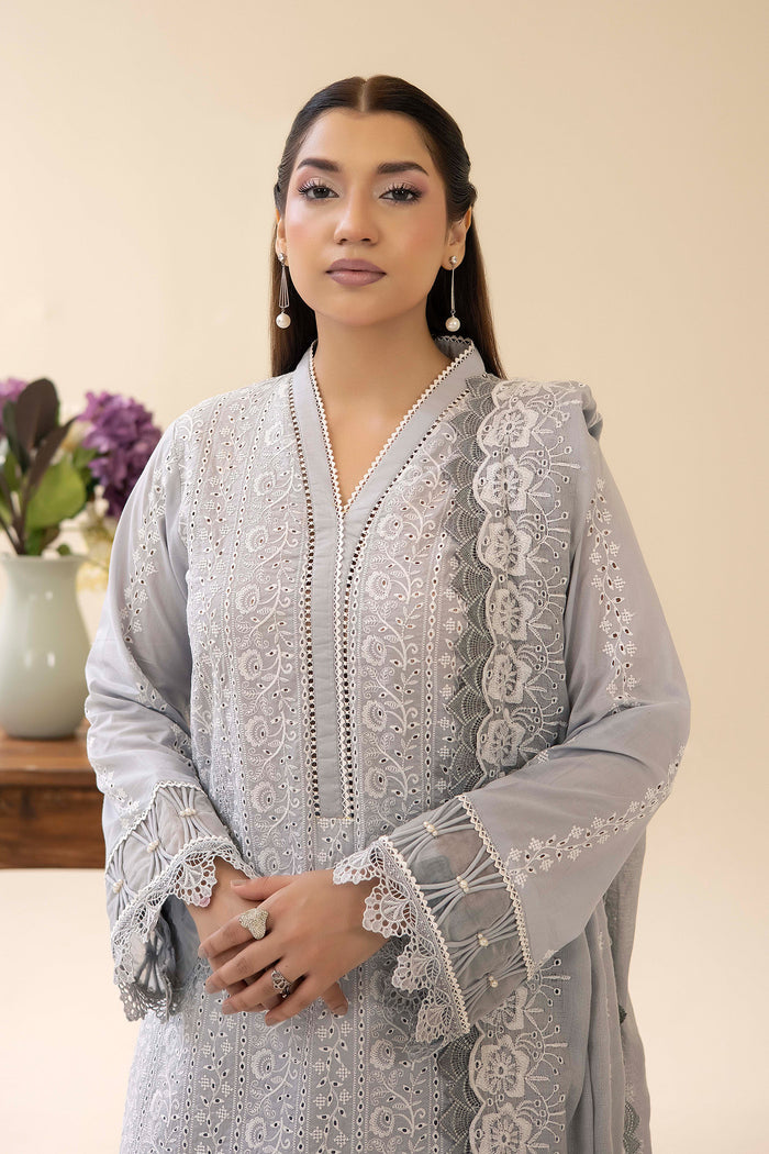 Adan libas design 04 embroidered lawn 3pc
