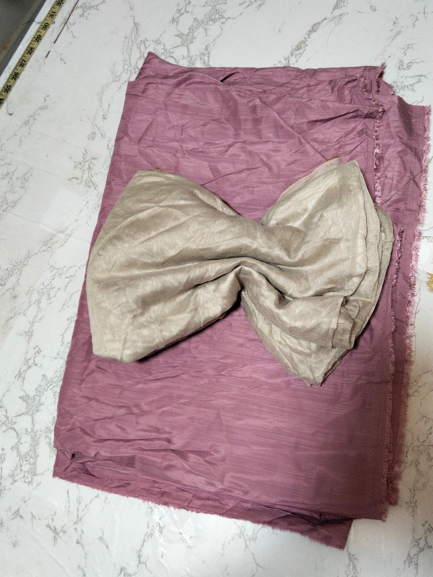Sale plain row silk 2pc+ khadi net dupatta