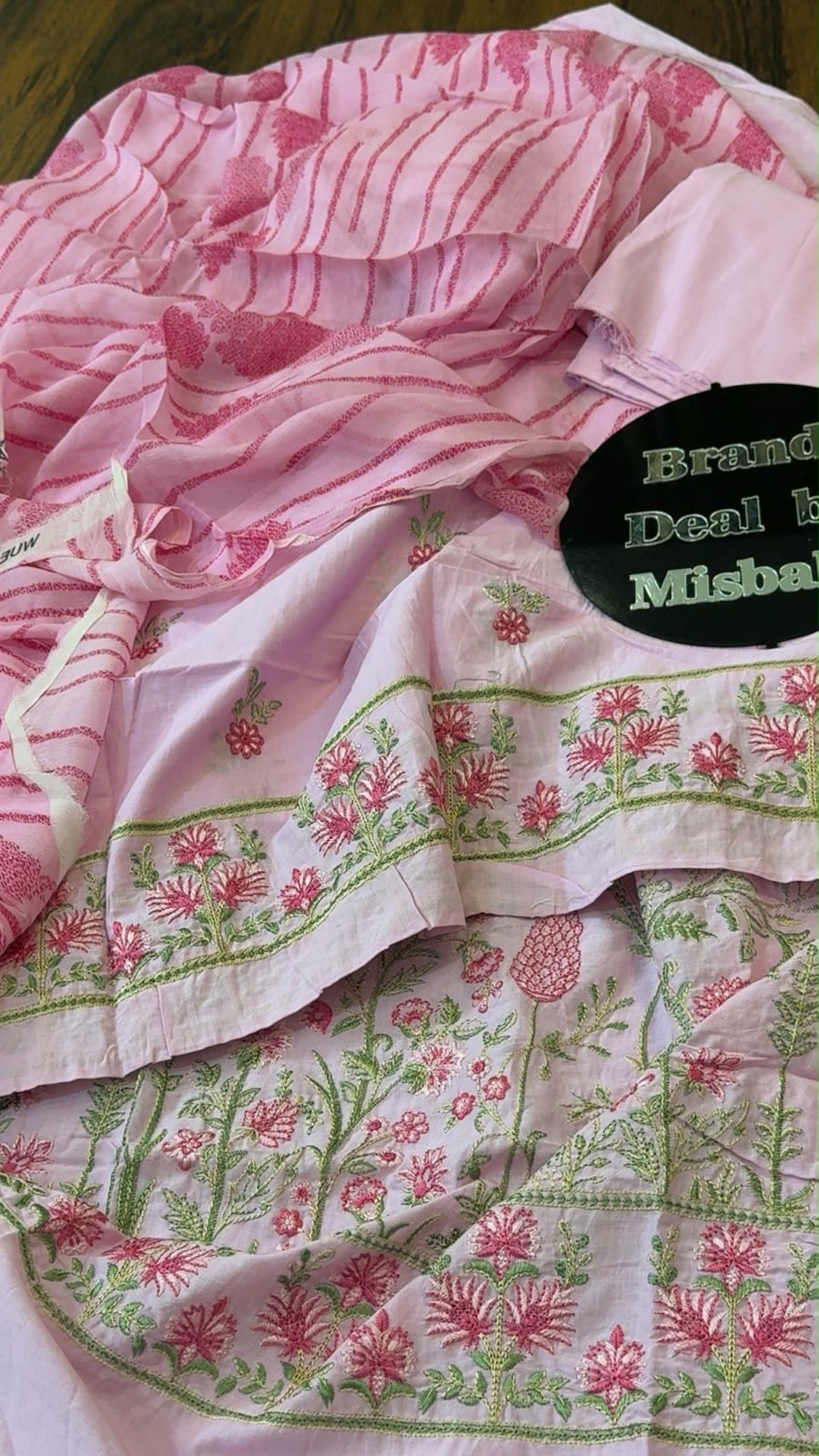 Beyond east Embroidered lawn 3pc
