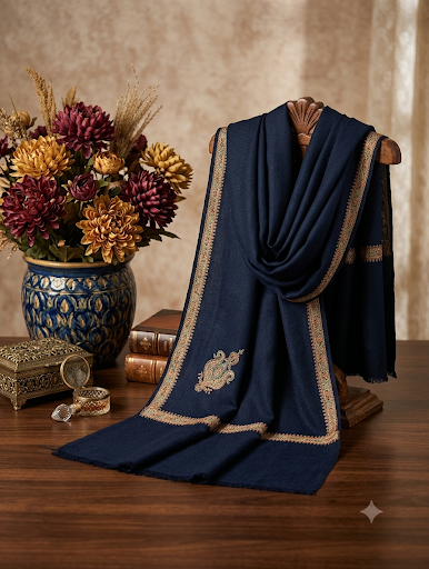 Sale Breeze embroided wool shawl winter