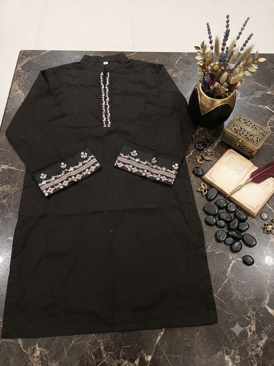 Sale embroided stitch large shirt
