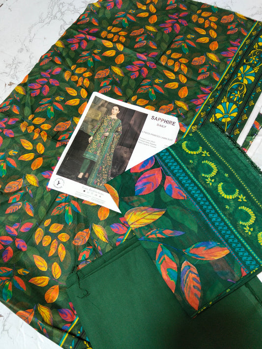 Sale  Printed lawn 3pc