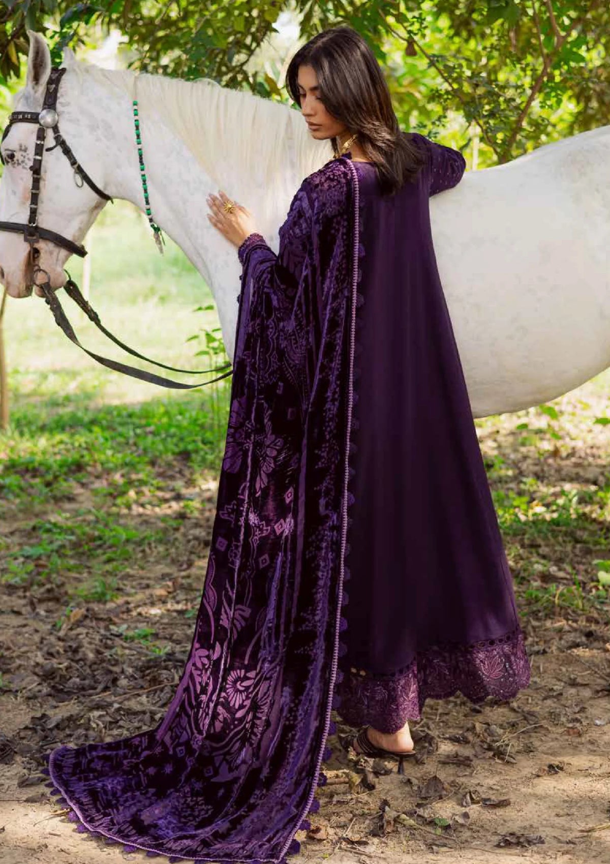 Winter - Nureh - Exclusive - Leather Peach - Palachi Shawl 25