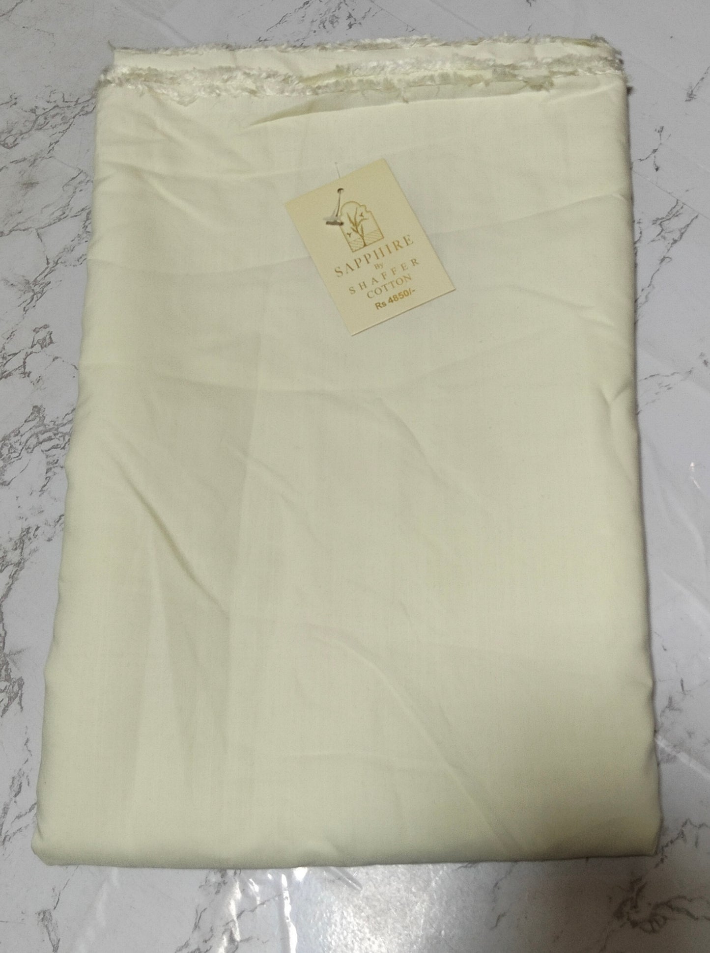 Sapphire plain viscose raw silk 2 pc