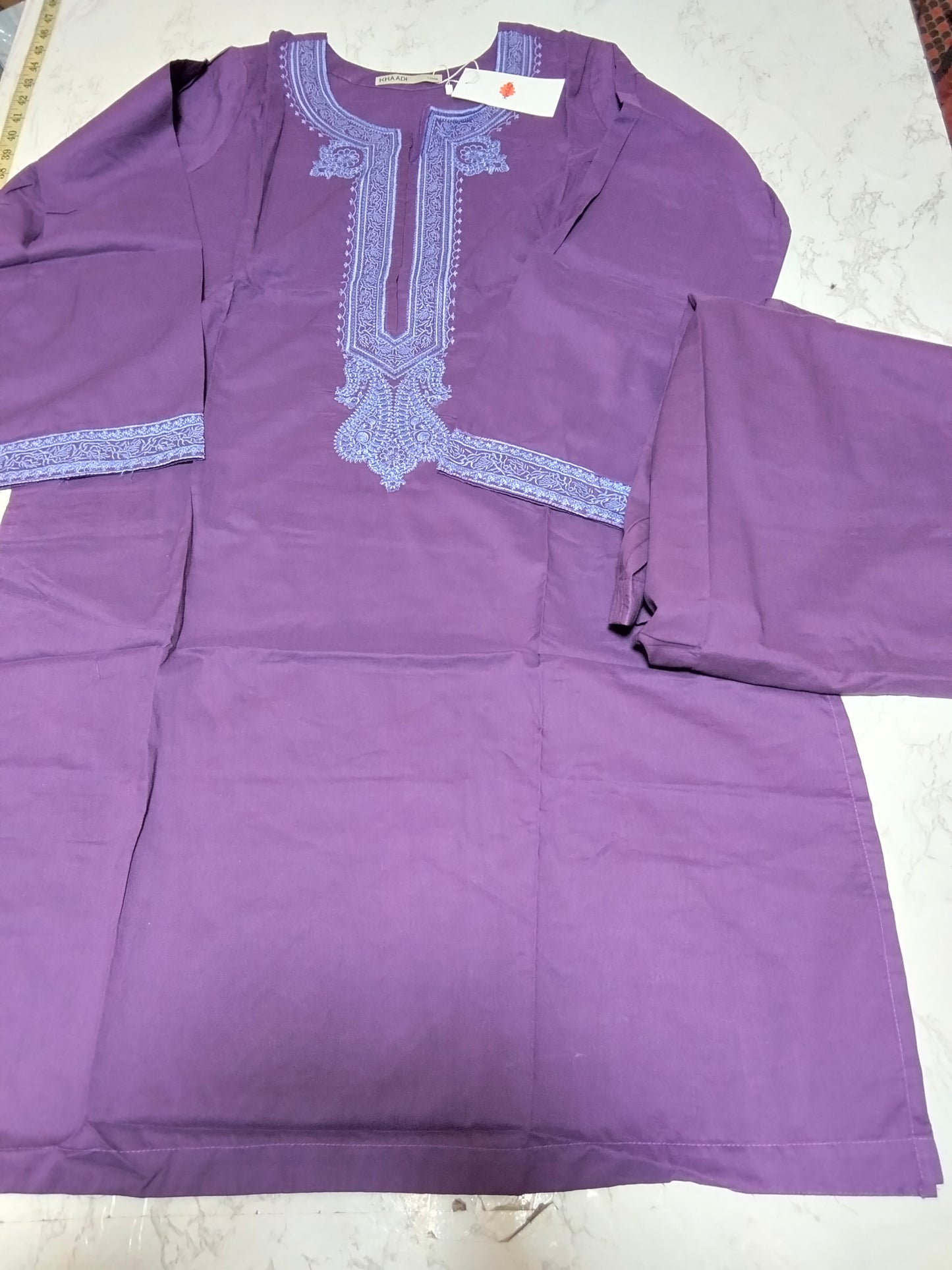 SALE Khaadi Stitched embroidered lawn 2pc shirt and trouser