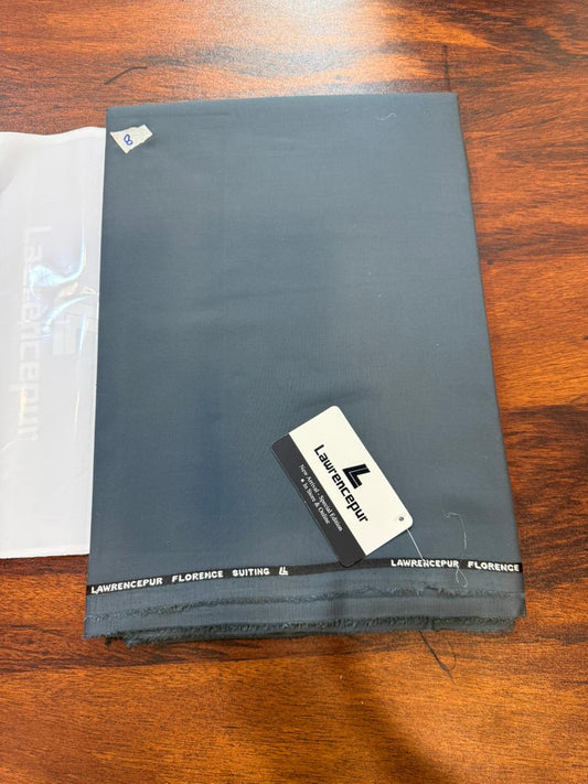 Lawrencepur luxury gents all season wash n wear florence suting complete suit 
Code 8