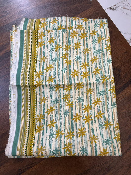 Allover premium printed lawn 2pc with side border