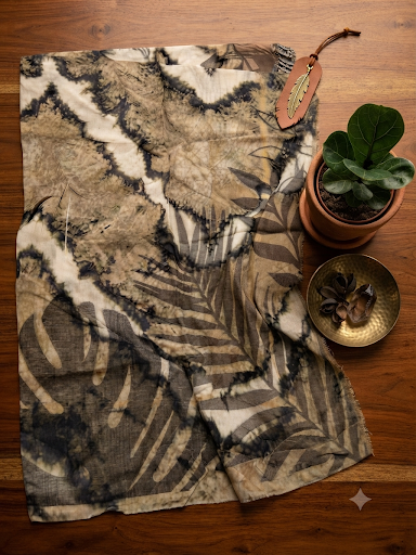 Sale shiza Hassan printed jacqaurd lawn dupatta