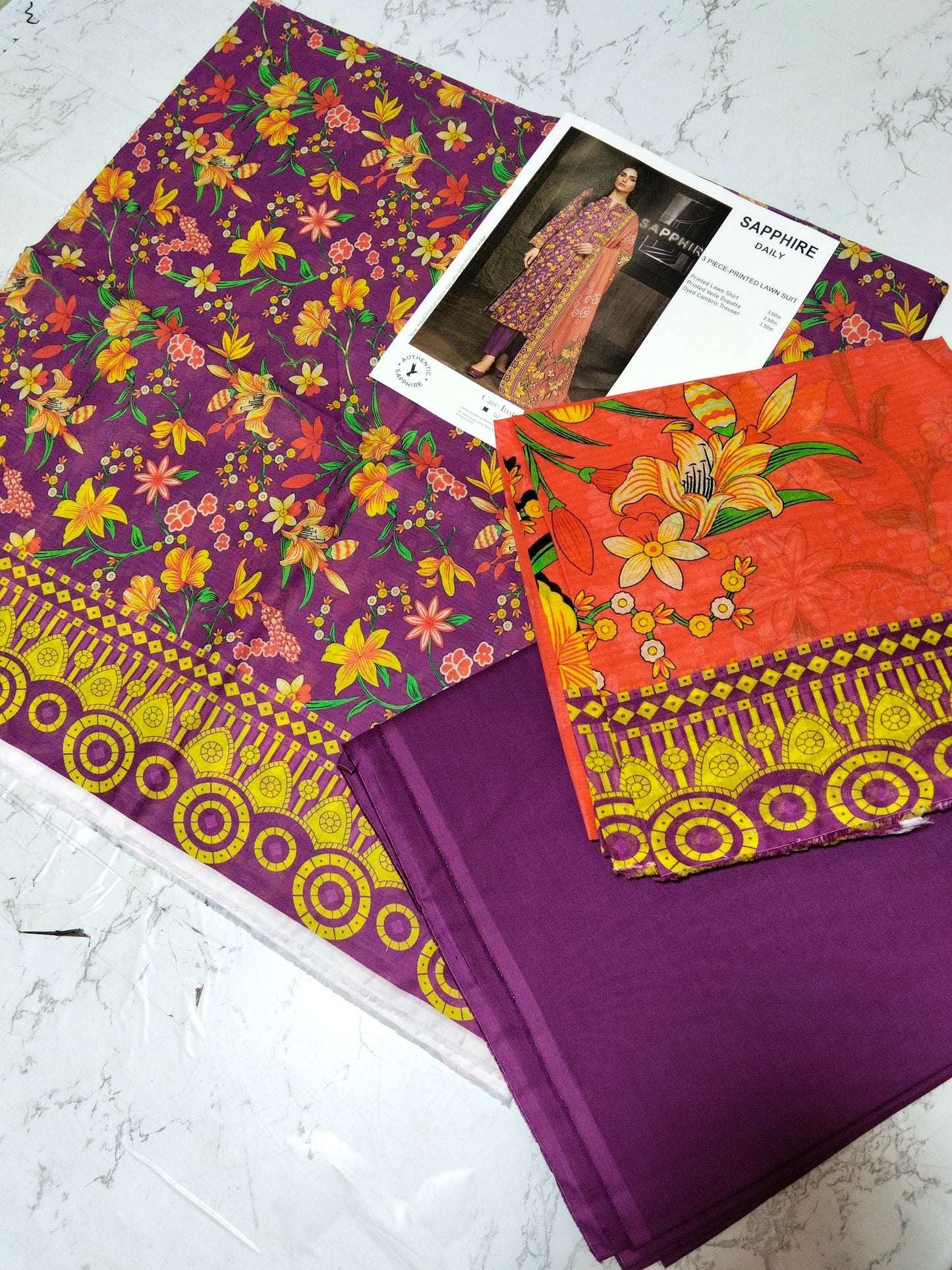Sale Printed lawn 3pc