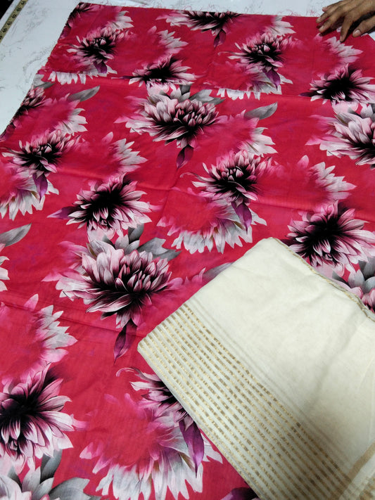 Sale printed lawn 2pc+ lawn dupatta