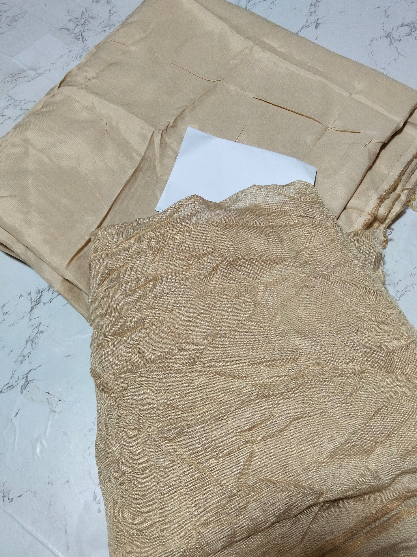 Sale Maria b plain row silk shirt+ khadi net dupatta
