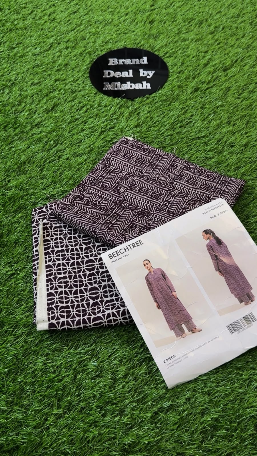 Beech tree printed 2 pc khaddar