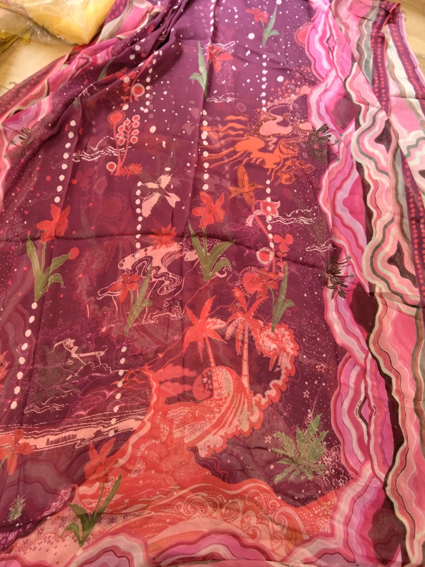 Mushq printed lawn 3pc (complete suit)