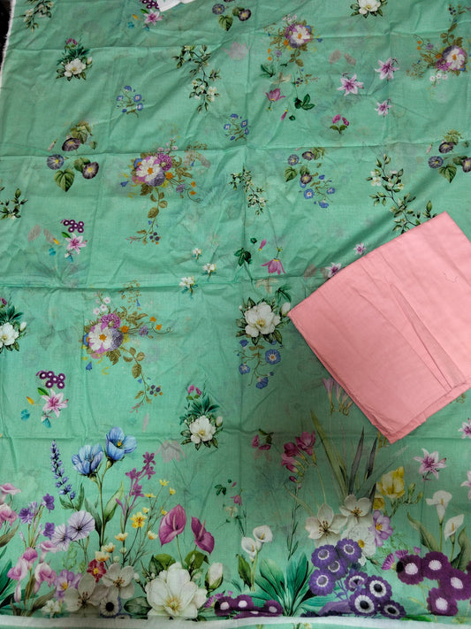 Sale printed lawn 2pc shirt and trouser