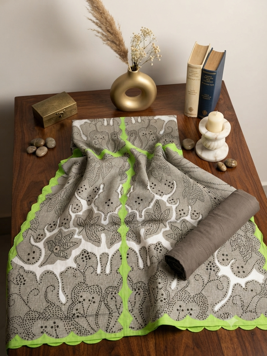 Sale printed lawn 2pc shirt and plain trouser