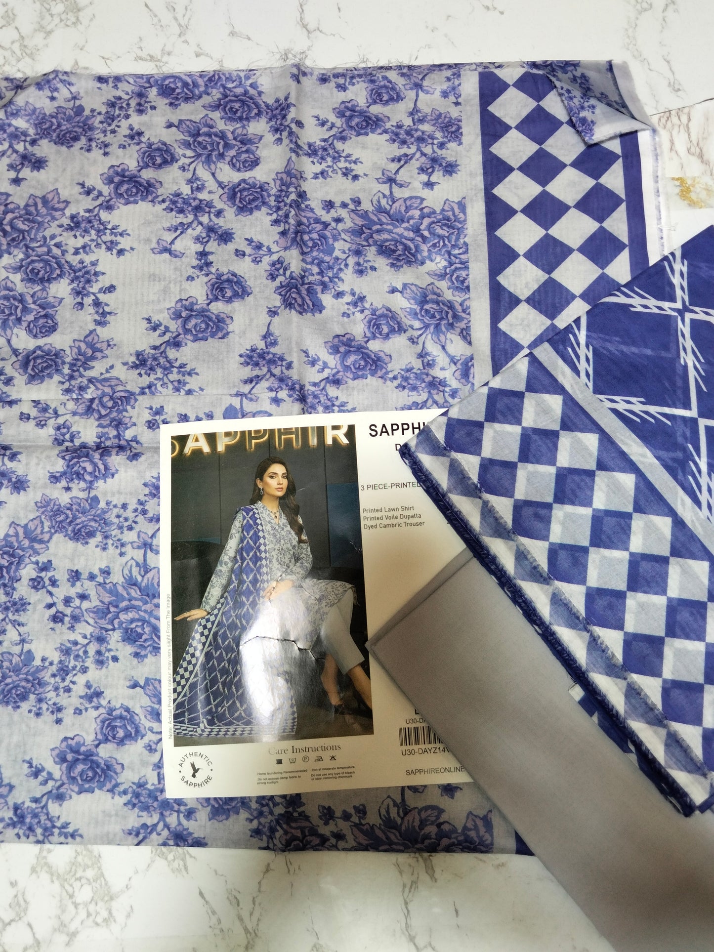 Sale printed lawn 3pc