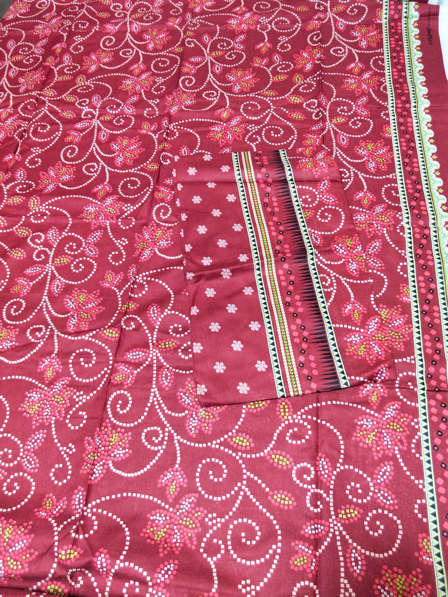 Sale printed lawn 2pc shirt and dupatta