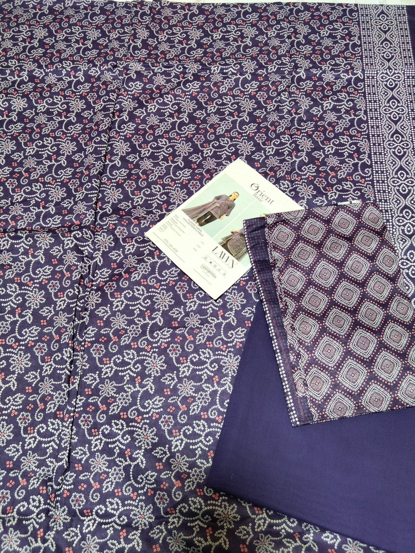 Sale Orient Printed Lawn 3pc