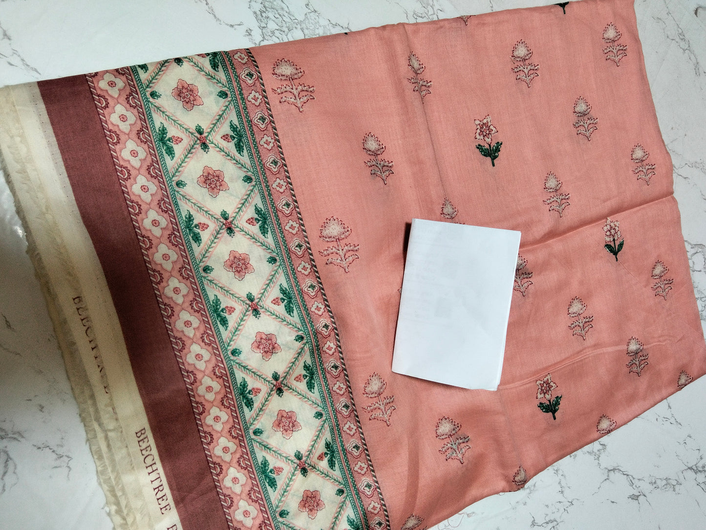 Sale beech tree printed lawn 2pc allover