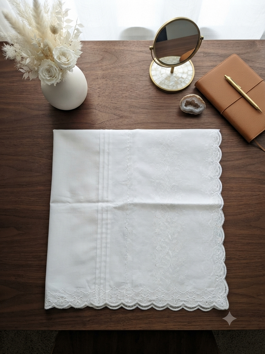 Sale embroided lawn shawl