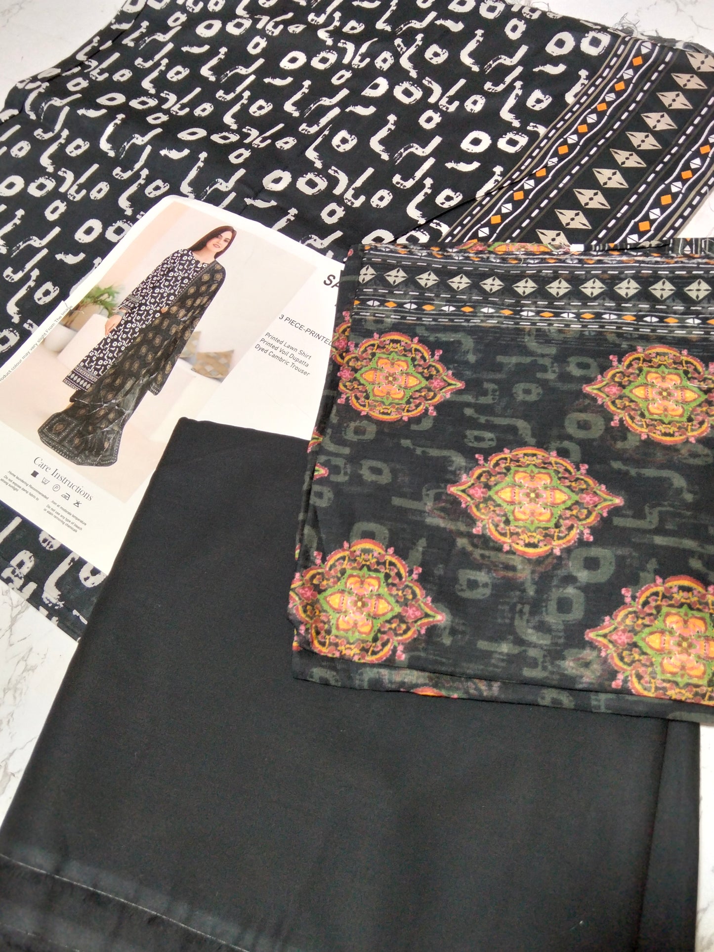 Sale printed lawn 3pc