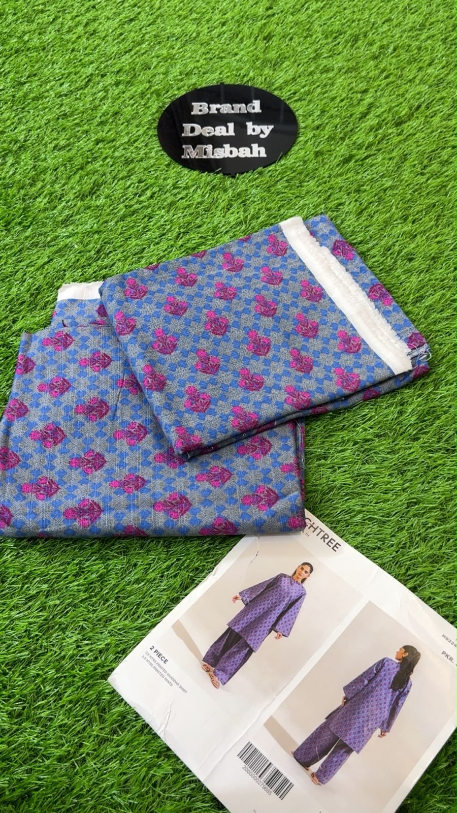 Beech tree printed 2 pc khaddar