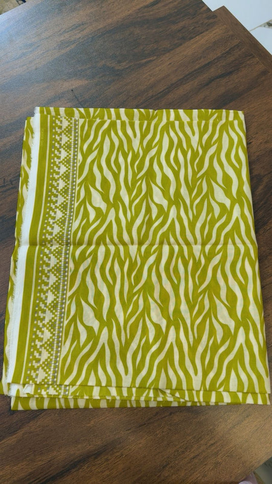 Allover premium printed lawn 2pc with side border