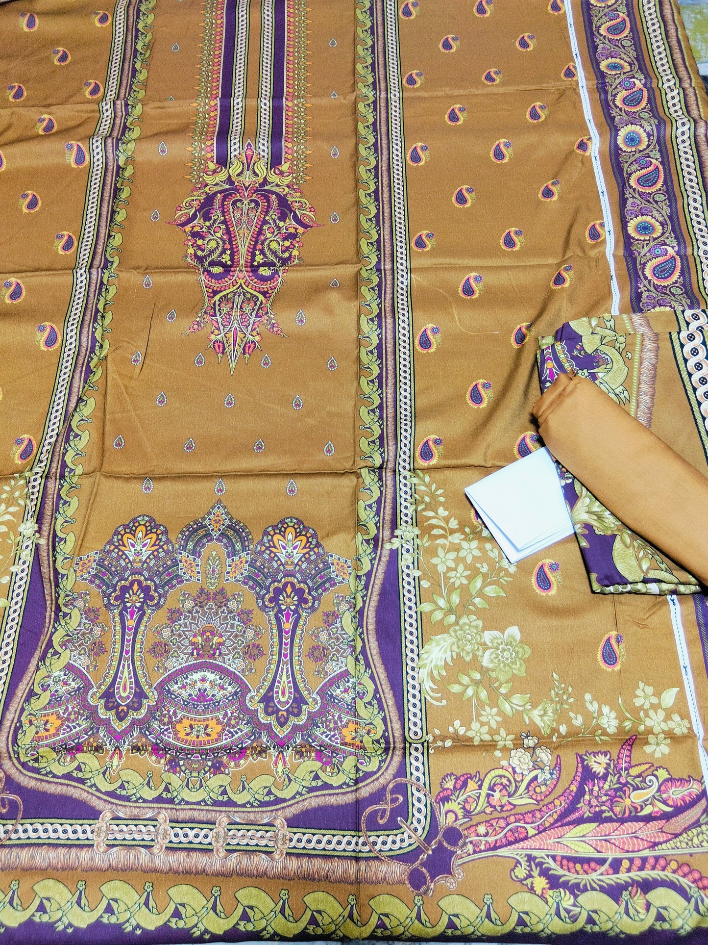 Sale Asim jofa printed linen 3pc clearance