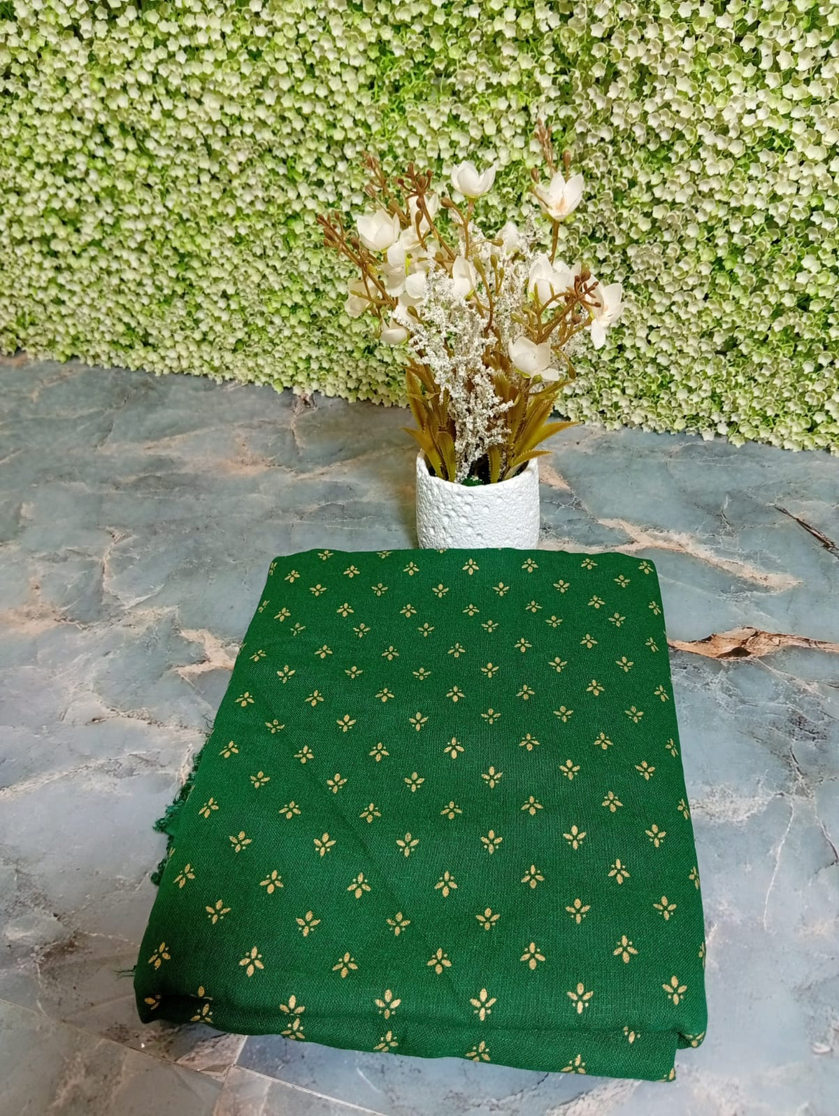 Sale  block printed khadar 2pc shirt and trouser
