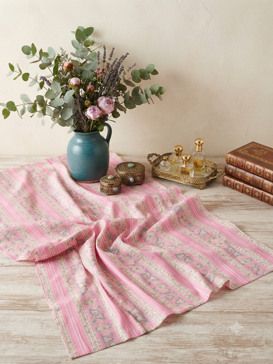 Sale Ethnic printed raw silk shirt fabric