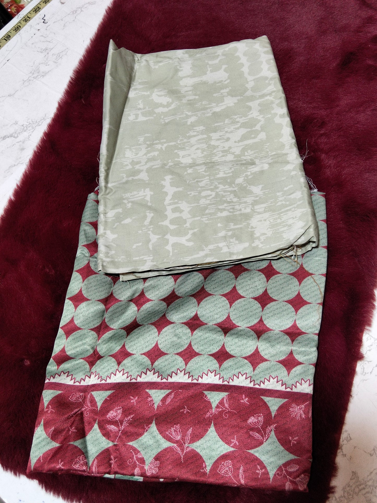 Jazmine winter 3pc with printed shwal