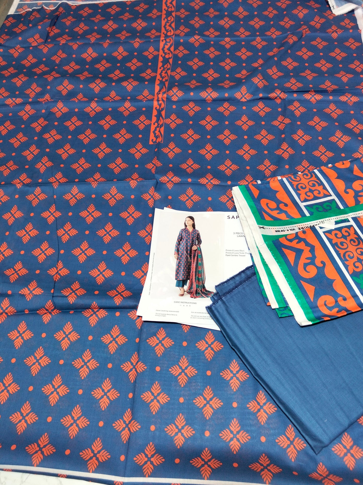 Sale printed lawn 3pc