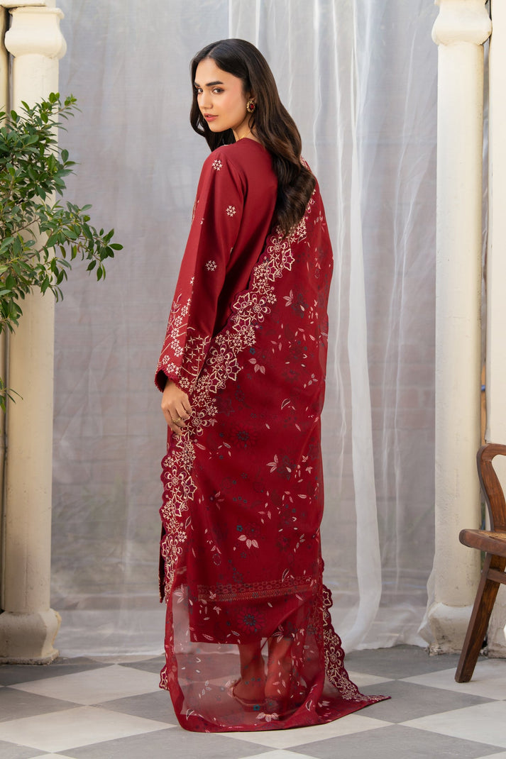Xenia luxury embroided lawn 3pc