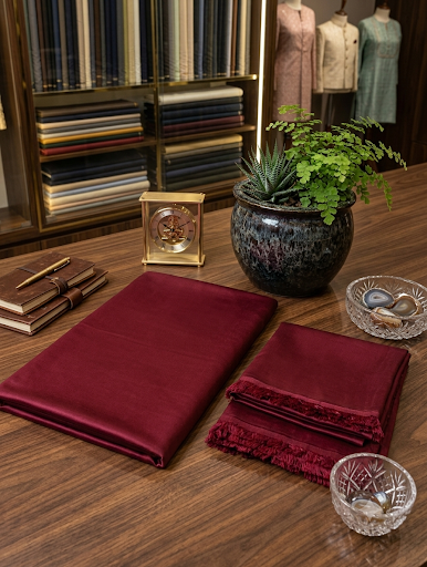 Sale plain cotton Khadi net 2pc shirt and trouser