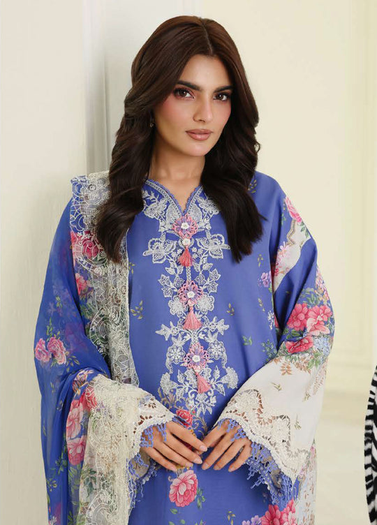 Mushq Roheenaz Bloom Portrait embroided 3pc