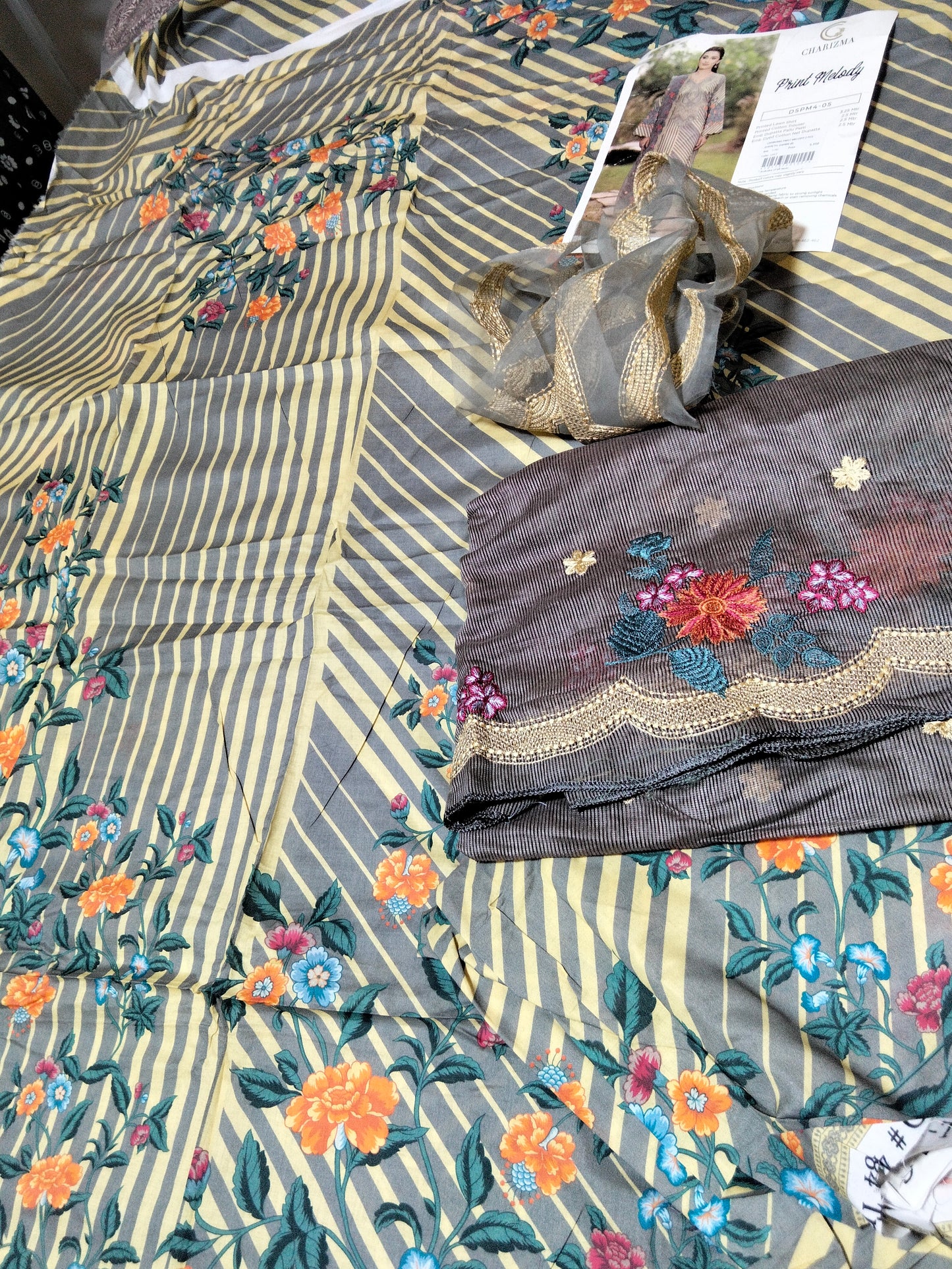 Sale Charizma embroided lawn 3pc