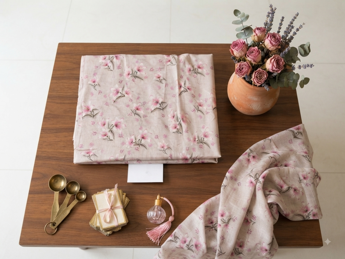 SALE Ethnic printed lawn 2 PC shirt and trouser