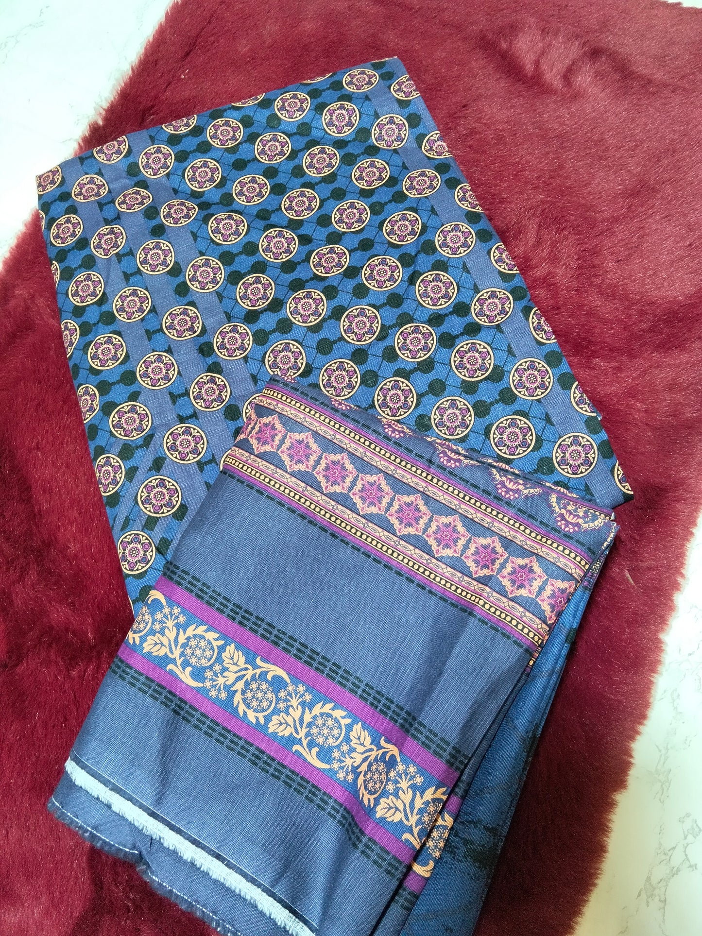 Eden robe Khaddar printed 2pc