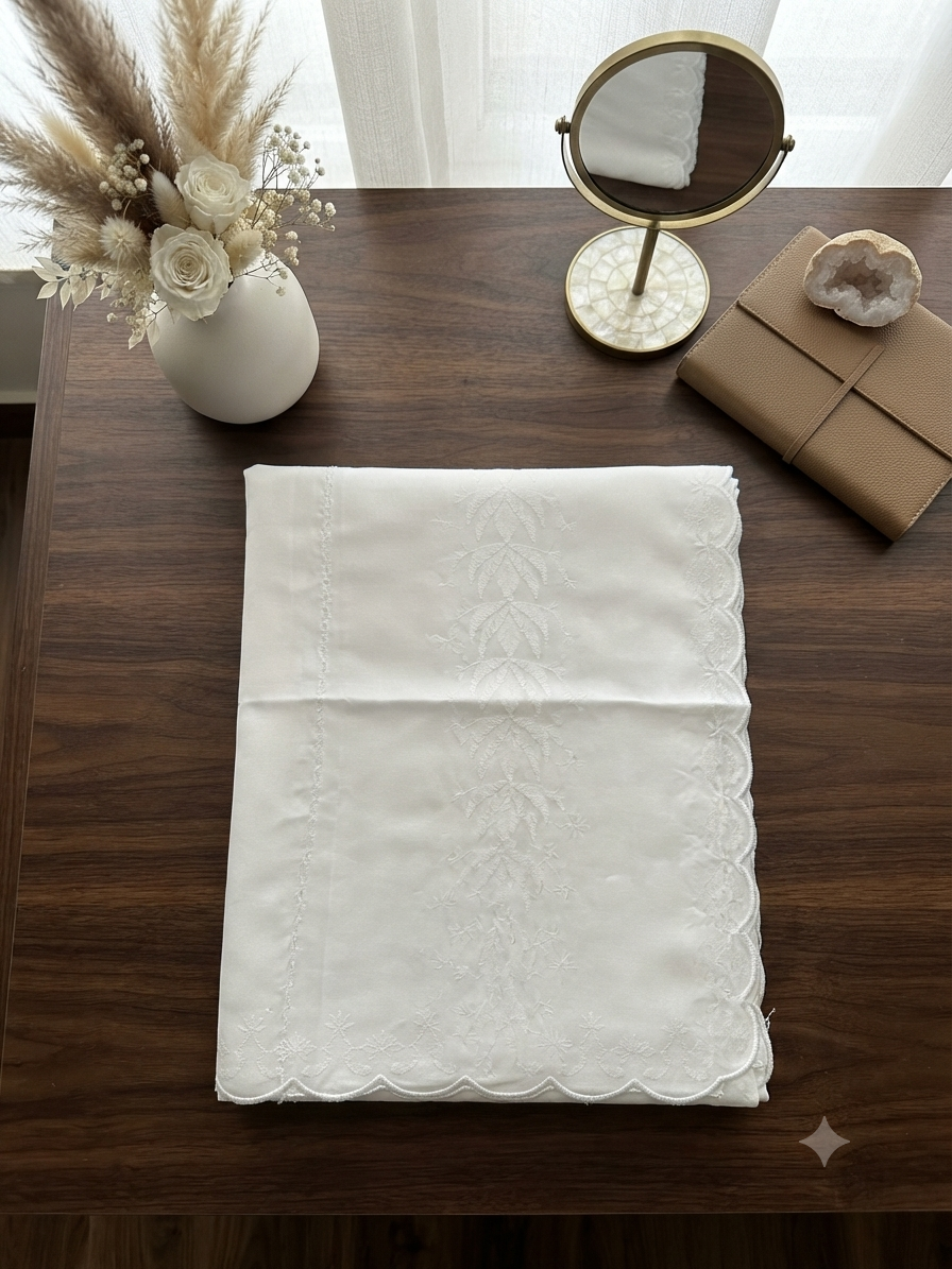 Sale embroided lawn shawl
