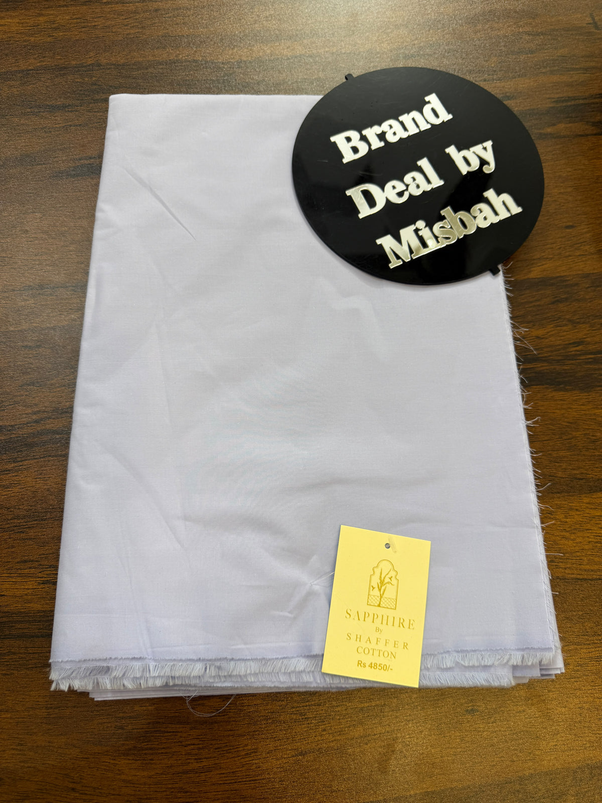 💯 percent original sapphire pure premium cotton 4 season 2 pc fabric