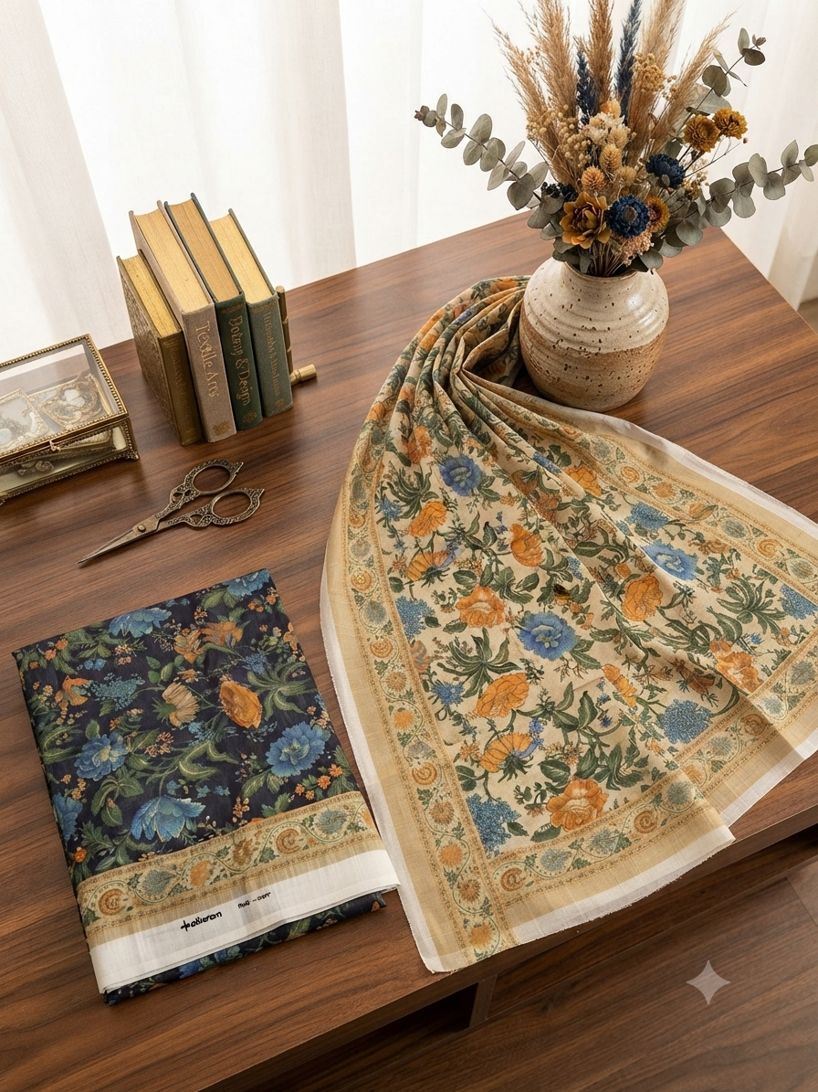 Alkaram printed khaddar 2 pc shirt and duppata