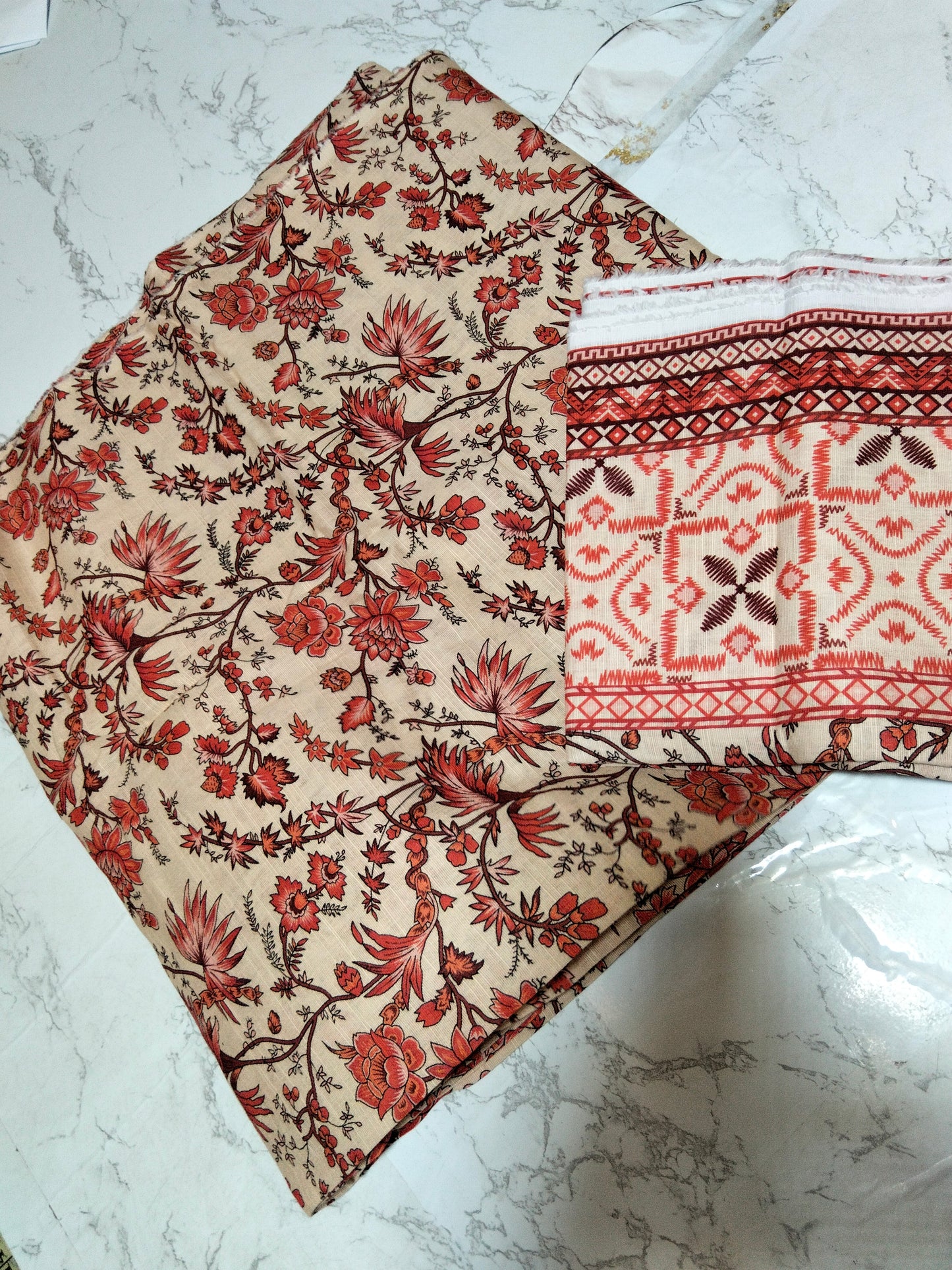 Sale printed khadar 3pc