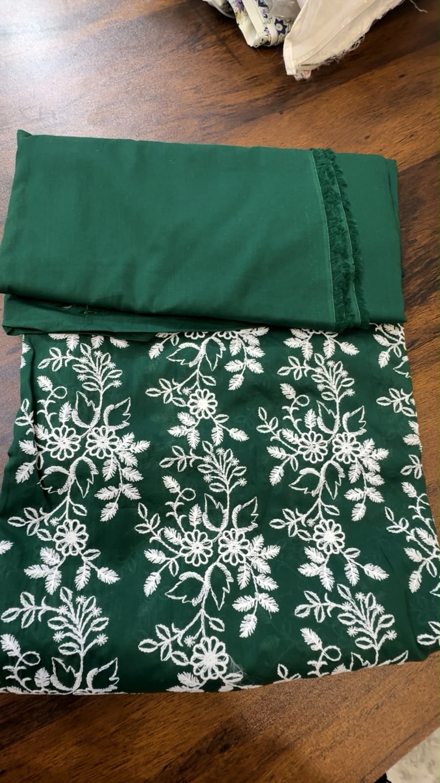 Sale Breeze embroidered lawn 2 PC with plain trouser