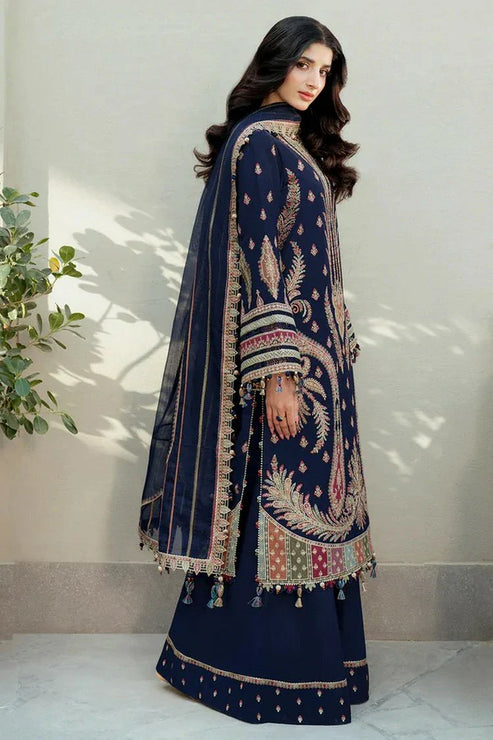 Jazmin luxury embroided lawn 3pc