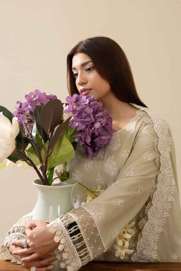 Adan libas  design 03 embroidered lawn 3pc